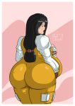 ass axel-rosered big_ass big_breasts bodysuit breasts dat_ass female final_fantasy final_fantasy_ix garnet_til_alexandros_xvii looking_back pregnant solo