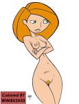  david_farley kim_possible kimberly_ann_possible nude pussy_hair solo wimbush55 