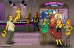 1girl aged_up american_dad clothing elizabeth_hoover family_guy francine_smith furry high_heels huge_breasts human lois_griffin mammal marge_simpson monocone shaved_pussy stockings the_simpsons yellow_skin