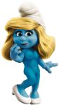 blonde_hair jpsimpson81 jpsimpson81_(artist) nude smurfette solo the_smurfs