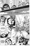  bara comic jiraiya monochrome size_difference yaoi 