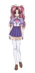  long_hair maburaho miyama_yuuna pink_hair school_uniform 