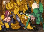 akali blitzcrank breasts double_penetration katarina lactation league_of_legends orianna tentacle