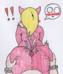  !! 1_anthro anthro ass assjob bent_over blonde_hair bracelet buttjob cum duo erection from_behind furry hotdogging human/anthro kamehamehadude male male_human nude original patty_(kamehamehadude) penis pig short_hair 