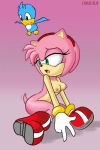 amy rose from sega by diraulus