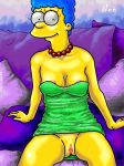 marge simpson from the simpsons by neg