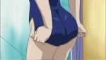  anime ass ass_focus gif gun_x_sword kameo_(gunxsword) school_swimsuit swimsuit swimsuit_pull wendy_garret 