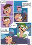 ball_gag big_breasts bondage breasts comic cosma_(fop) cosmo fairycosmo gender_bender_(comic) genderswap nipples pussy skirt spread_legs stockings the_fairly_oddparents timantha timantha_turner timmy_turner walk-in wanda wando_(fop)