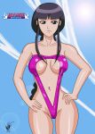  black_hair bleach breasts green_eyes kurotsuchi_nemu nemu_kurotsuchi swimsuit 