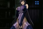  1girl animated breasts female_masturbation female_only fingering gif hentai huge_breasts long_hair loop lowres masturbation morino_yuuko self_fondle solo solo_female tentacle_and_witches window yuuko_morino 