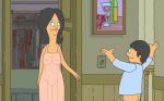  bob&#039;s_burgers gene_belcher linda_belcher mole_(artist) 