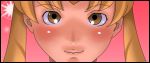 1girl bishoujo_senshi_sailor_moon blonde_hair blush brown_eyes sailor_moon shiny shiny_skin tsukino_usagi usagi_tsukino yoshino_momiji yosino