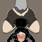 1boy 1girl 1girls 2d_(artwork) anal anal_insertion anal_sex ashley_graves ass big_ass big_ass big_penis bitch black_hair blush breasts bubble_ass bubble_butt clenched_teeth fat_ass hyper_penetration hyper_penis in_love in_love_with_cock loving_it male on_knees penis prostitute prostitution ripped_pants scarecorrode short_hair sweat the_coffin_of_andy_and_leyley trembling