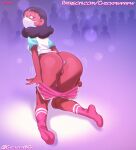 1girl 1girl 2024 anal_plug ass bedroom_eyes big_ass big_ass bisexual_lighting brown_hair buttplug chickpea colored connie_maheswaran crowd crowd_watching dark-skinned_female dark_skin exhibitionism facemask flashing_lights gif gif heart-shaped_buttplug huge_ass huge_ass kneel livestream looking_back looking_over_shoulder mask masked_female pants_down presenting_hindquarters pussy sex_toy short_shorts shorts socks steven_universe uncensored