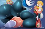 1girl alia_(rockman) ass big_ass big_breasts breasts capcom chanleefat huge_ass huge_breasts mega_man