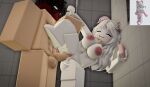 1boy 1girl 3d :3 areola artist_self-insert balls big_breasts big_penis breasts cat_ears cat_girl cat_tail catgirl female leg_grab leg_lift male ninjashyper2 nipples nude penis plap pussy reference_image roblox roblox_avatar robloxian shower shower_sex showering tagme vaginal_penetration