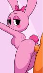 1boy 1girl ai_generated anal_sex black_eyes breasts cleft_of_venus completely_nude female_focus furry_female furry_male nude nude_female oren_(sprunki) pink_bow pink_fur pink_hair pinki_(sprunki) pussy ribbon sex_from_behind sprunki