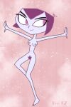  1girl accurate_art_style breasts female_only misty_(mlaatr) my_life_as_a_teenage_robot nickelodeon nude smooth_skin unshaved_pussy 