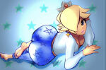 1girl ass big_ass breasts huge_ass mario_(series) negarobo nintendo rosalina