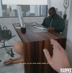 1boy 1girl 1girls 3d ashley_(karfex) cheating cheating_wife cuckold cuckold_pov cuckolding dark-skinned_male dark_skin feet high_heels high_heels interracial karfex light-skinned_female light_skin male netorare netorase ntr soles soles_female tagme wife