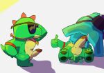  2021 brawl_stars buzz_(brawl_stars) dinosaur squeak_(brawl_stars) supercell yaoi 