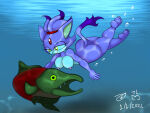 1girl ass blaze_the_cat booty breasts feline female nude salmon sega sonic_(series) sonic_rush sonic_the_hedgehog_(series) swimming the1stmoyatia underwater