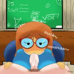 1girl 2_girls alternate_version_available ass big_ass big_breasts blowjob_face blowjob_focus blowjob_only blowjob_pov blush breasts fellatio fellatio fellatio_focus fellatio_gesture fellatio_pov female_only full_body futanari giver_pov intersex kindergarten_(game) kindergarten_3 long_hair moxxy_art ms._lovelett open_mouth open_smile oral_sex pov pov_futa sex smile yuri