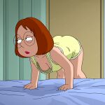 breasts erect_nipples family_guy glasses meg_griffin no_bra thighs