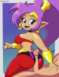 1boy 1girl ass assjob big_ass breasts buttjob erection gif gif gif hotdogging huge_ass penis_between_ass penis_on_ass shadowthespirit shantae shantae_(character) wayforward