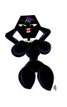 hexagon lady from cartoon network by lordamberouscervinous
