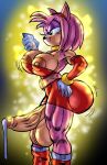 amy rose from sega by goudadunn