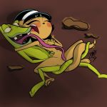  anthro black_hair blush breasts cat chameleon feline furry hairband kitty_katswell licking long_tongue nipples nude oral pussy pussylicking red_eyes reptile scalie short_hair smile t.u.f.f._puppy the_chameleon themauvestorm tongue yellow_eyes 