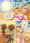  a_caribbean_vacation amanda_(seducedamanda) beach bikini comic seducedamanda tagme 