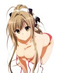 amagi_brilliant_park artist_request bra_off brown_eyes brown_hair sento_isuzu