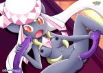 1girl bbmbbf diancie dildo nintendo palcomix pokemon pokepornlive red_eyes