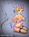 2012 daisy_duck ducktales graphvonzepp graphvonzepp_(artist) pin-up pose