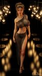  breasts dress sijaart solo_female 