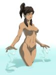 1girl avatar:_the_last_airbender bending breasts closed_eyes dark-skinned_female dark_skin female_only korra nude owler solo solo_female teen the_legend_of_korra the_legend_of_korra* water waterbending