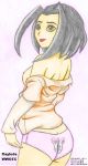 1girl demoes_(colorist) jackie_chan_adventures jade_chan panties raylude sideboob wwoec