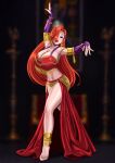  arabian_clothes barefoot belly_dancer disney earrings green_eyes jessica_rabbit milf red_hair sexy who_framed_roger_rabbit xkorner 