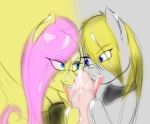 derpy_hooves fluttershy friendship_is_magic jrvanesbroek lil_miss_jay lilmissjay my_little_pony penis pov threesome tongue