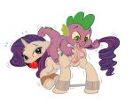 carnifex friendship_is_magic my_little_pony rarity spike white_background