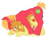  anal big_macintosh big_macintosh_(mlp) braeburn_(mlp) closed_eyes cum equine friendship_is_magic gay hasana-chan male my_little_pony penis sex transparent_background 