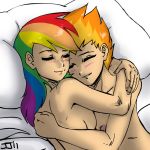 closed_eyes friendship_is_magic john_joseco my_little_pony rainbow_dash spitfire yuri