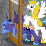 2011 alicorn balddumborat blush crying edit equine female friendship_is_magic guillotine hasbro horsecock male my_little_pony penis princess_luna rape royal_guard tear