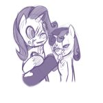 rarity (mlp) from friendship is magic by florecentmoo