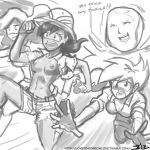  breasts daring_do daring_do_(mlp) daringdo derpy_hooves derpy_hooves_(mlp) erect_nipples fleur_de_lis fleur_de_lis_(mlp) friendship_is_magic golden_scootaloo indiana_jones john_joseco my_little_pony nipples rainbow_dash tom 