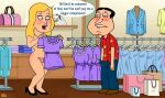 breasts dialogue erection family_guy glenn_quagmire ida_quagmire nude premature_ejaculation puffy_pussy red_anus uso_(artist)