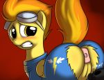 buttplug equine friendship_is_magic hasbro horse kloudmutt my_little_pony pegasus pony pussy sex_toy spitfire wings wonderbolts wonderbolts_(mlp)