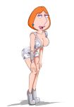 big_breasts cartoon_milf cleavage family_guy licking_lips lois_griffin looking_at_viewer orange_hair six_(tripping_the_rift) six_(tripping_the_rift)_(cosplay) tripping_the_rift